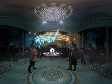 Ein Rap-Battle im Beethoven VR-Spiel