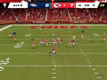 Ein Football-Spiel in Madden NFL 23