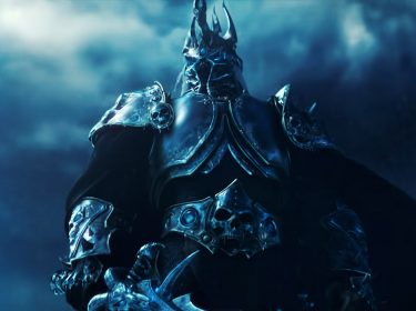 Der Lich King Arthas aus dem World-of-Warcraft-Addon Wrath ot the Lich King