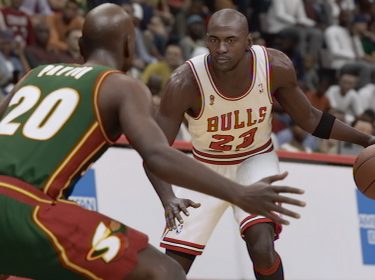 Michael Jordan in der Basketball-Simulation NBA 2K23