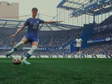 Ein Freistoß in FIFA 23