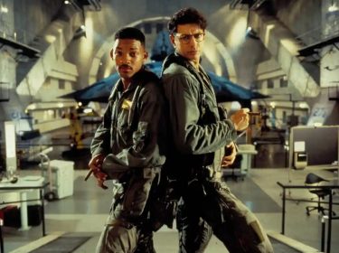 Zwei Hollywoodstars haben Spaß