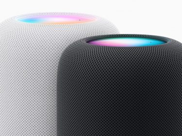 Zwei Lautsprecher Apple HomePod