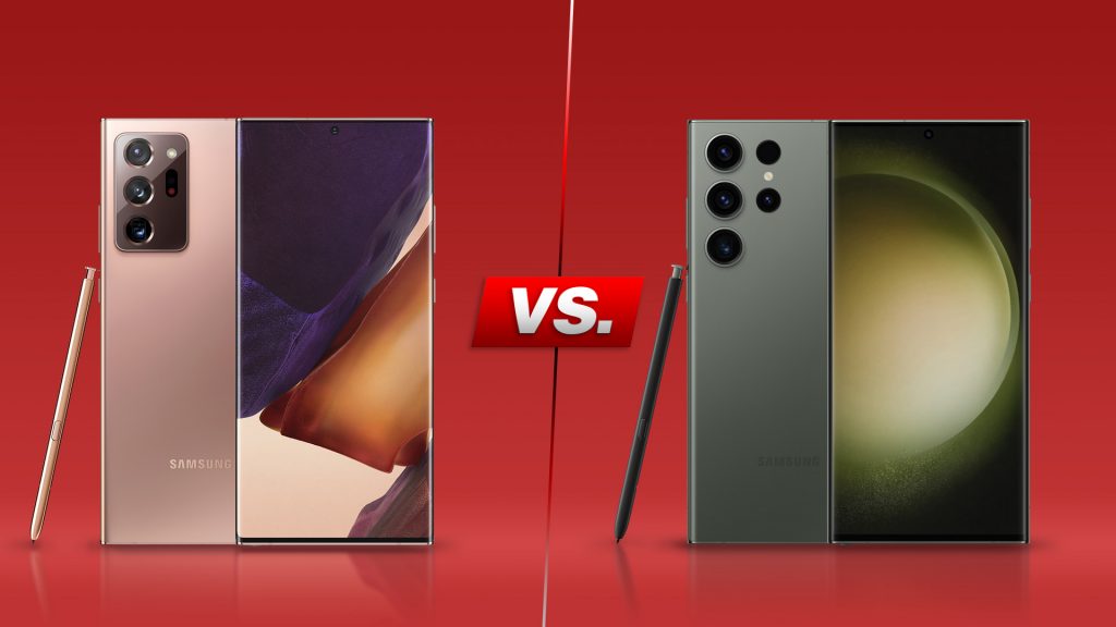 Galaxy Note20 Ultra vs. Galaxy S23 Ultra: Vergleich der Pro-Handys