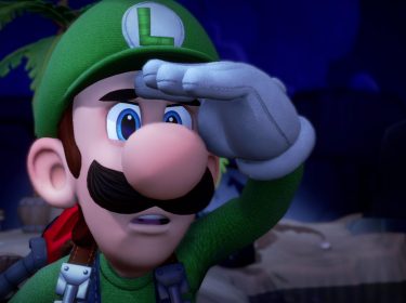 Luigi in Luigis Mansion