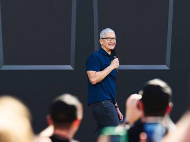 Tim Cook auf der WWDC 2023