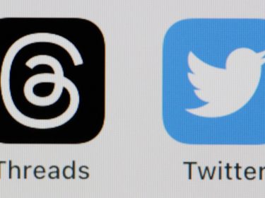 Threads und Twitter (Logos)