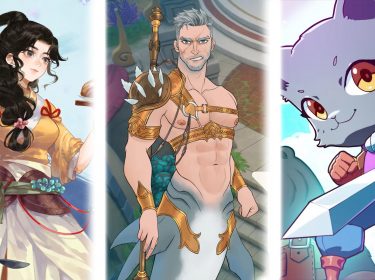 Charaktere aus den Spielen Coral Island, Immortal Life und Kitaria Fables