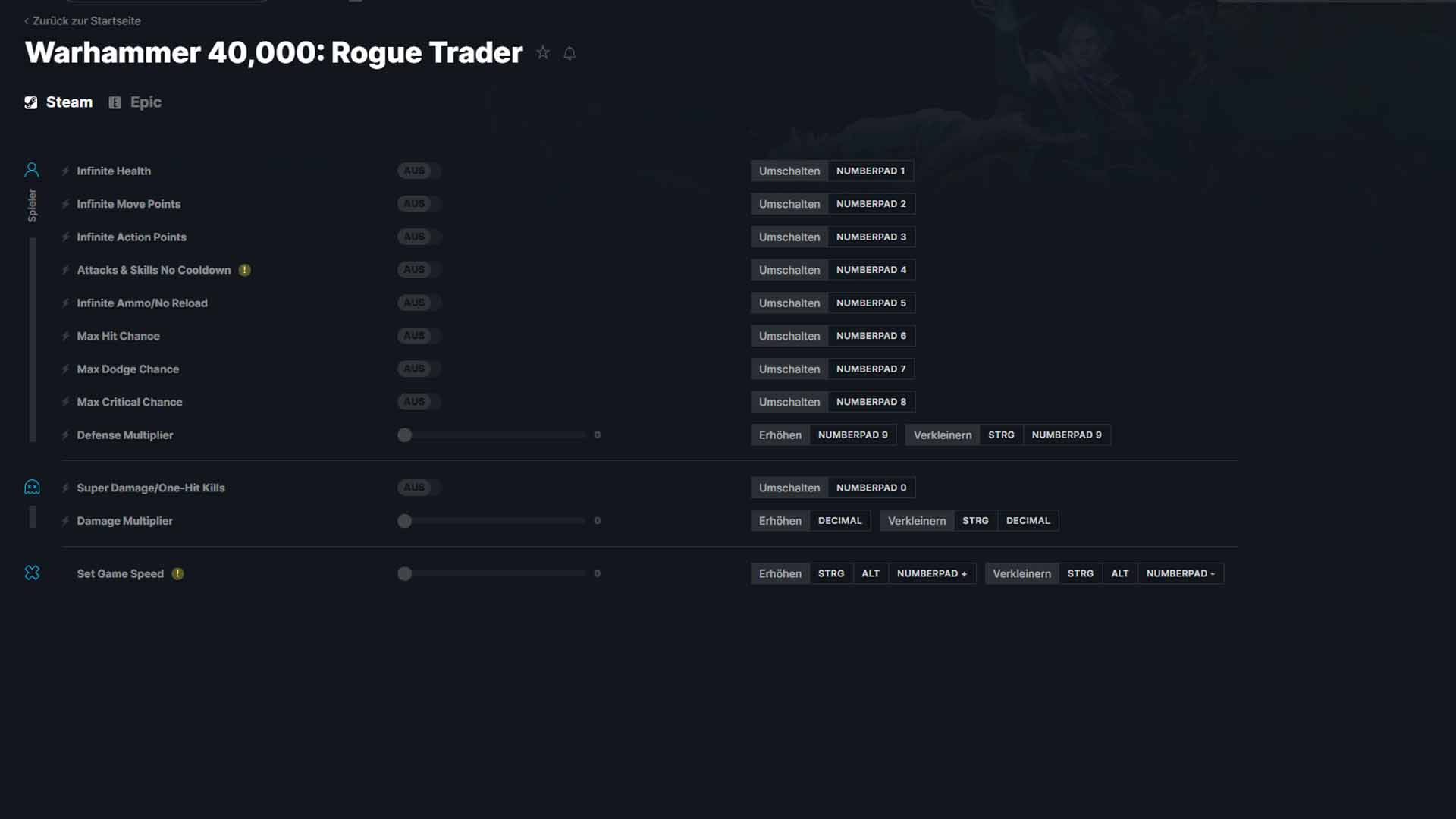 Warhammer 40K Rogue Trader Tipps, beste Klasse, Cheats & Co.