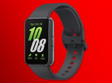 Die Galaxy Fit3 in einer grauen Farbe