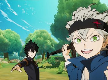 Zwei Charaktere aus dem Spiel Black Clover M