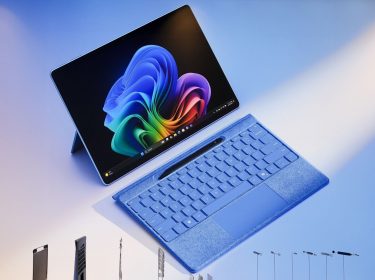 Neues Surface Pro von Microsoft ausgestellt