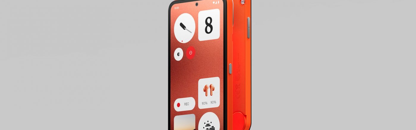 CMF Phone 1 in der Farbe Orange