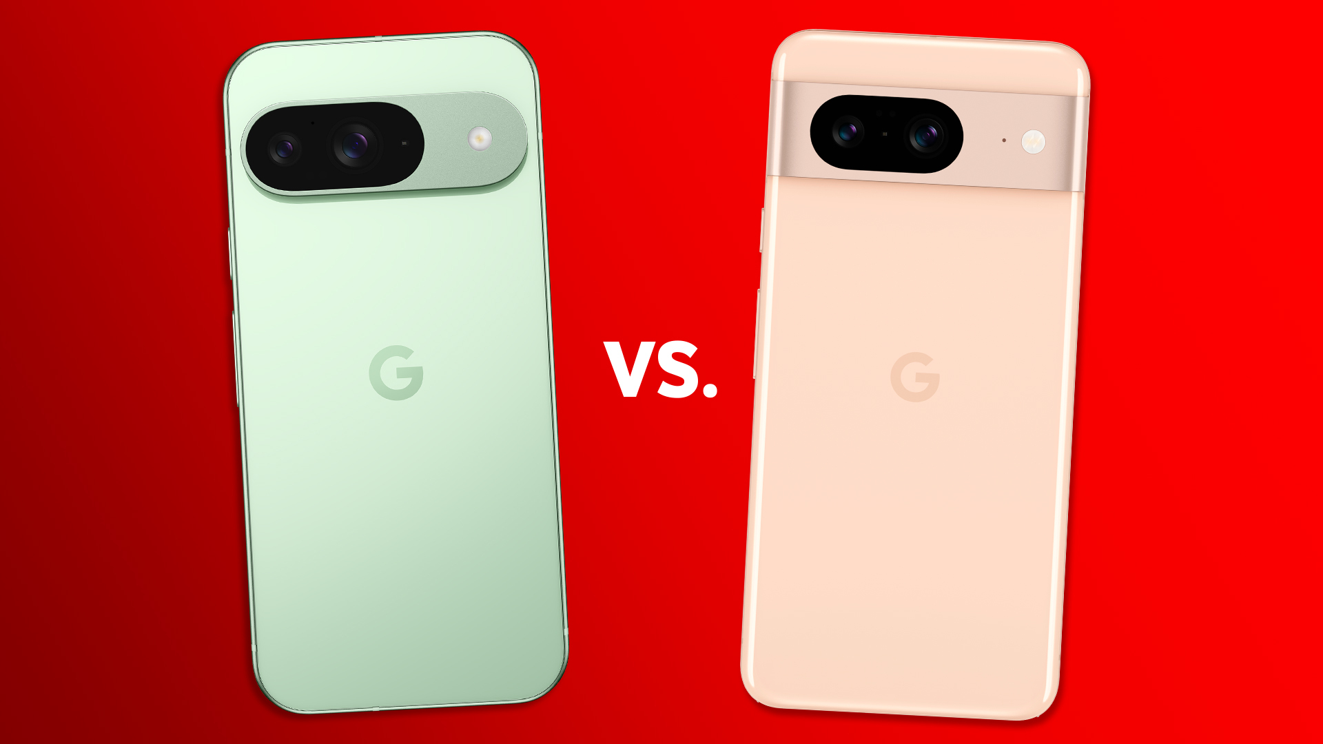Google Pixel 9 vs. Google Pixel 8 Vergleich der Modelle