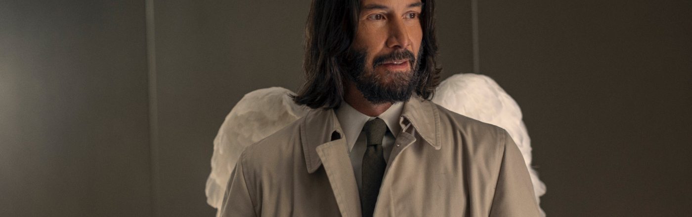 Im Keanu Reeves-Fakten-Artikel siehst Du Keanu Reeves als Schutzengel Gabriel im Film „Good Fortune – Ein ganz spezieller Schutzengel“.