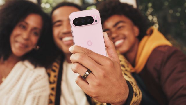 Selfie mit Pixel 9 Pro machen