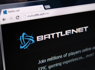 Screenshot der Battle.net-Webseite