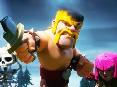 Eine Spielfigur aus Clash of Clans