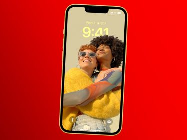 Der Sperrbildschirm auf dem iPhone 14