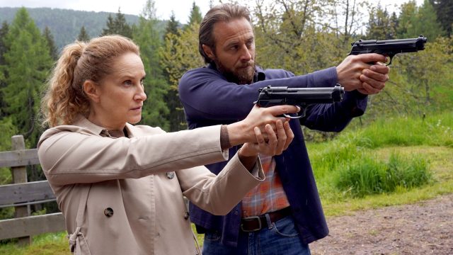 Chiara Schoras und Gabriel Raab in "Der Bozen-Krimi: Teuflische Strafe"