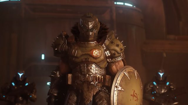 Ein Slayer aus „DOOM: The Dark Ages“.