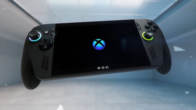 Screenshot des ROG Xbox Ally (X) aus dem Trailer des Xbox Show Case