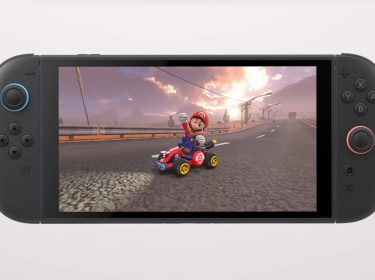 Eine Nintendo Switch 2 mit Mario Kart World