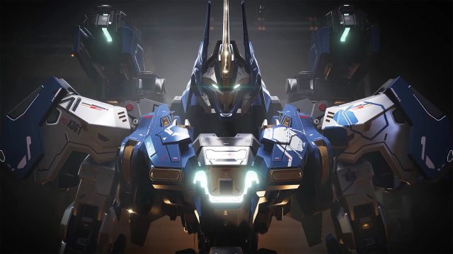 Ein Mech aus dem Spiel „Mecha BREAK“.