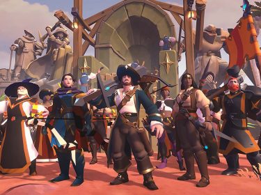 Ein Gruppenbild von zahlreichen Spieler:innen in „Albion Online“.