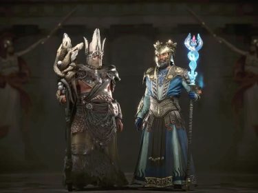 Zwei Klassen im Spiel „Titan Quest II“.