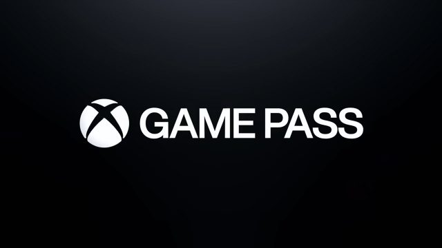 Das Game-Pass-Logo auf schwarzem Hintergrund.