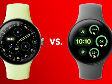 Das Bild zeigt eine Pixel Watch 4 (links) und eine Pixel Watch 3 (rechts).