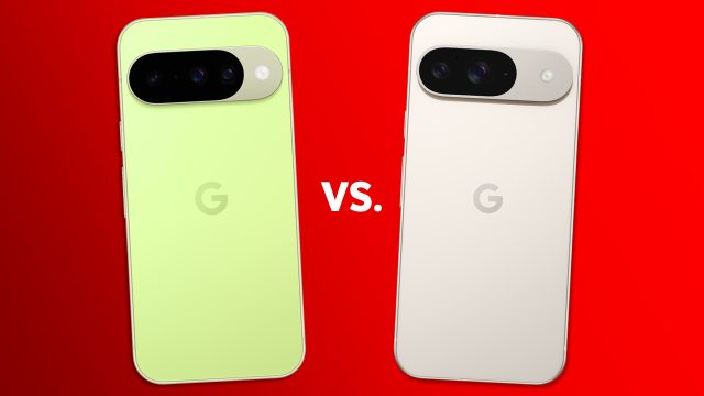 Pixel 10 und Pixel 9 gegenübergestellt