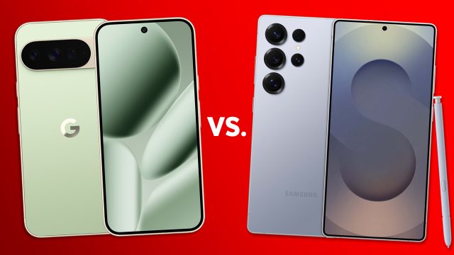 Das Pixel 10 Pro XL und Galaxy S25 Ultra gegenübergestellt