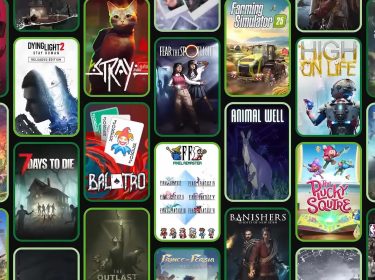 Kleiner Ausschnitt des Spieleangebots im Xbox Game Pass