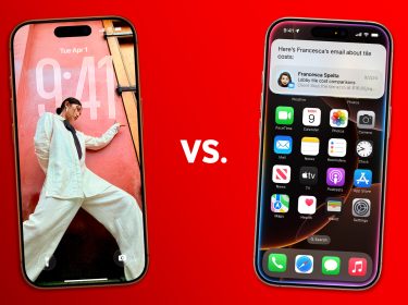 Das iPhone 17 Pro und das iPhone 16 Pro sind nebeneinander abgebildet.