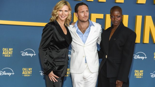 Veronica Ferres, Frederick Lau und Florence Kasumba bei der Premiere von "Call My Agent Berlin"