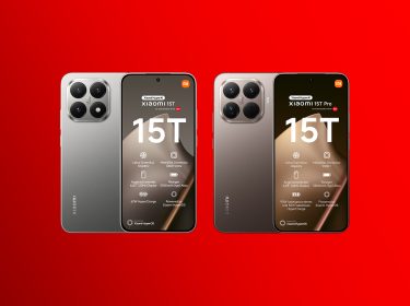 Auf dem Bild ist das Xiaomi 15T in Gray und das Xiaomi 15T Pro in Mocha Gold zu sehen.