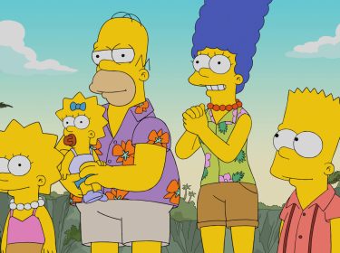 Familienbild der Simpsons.