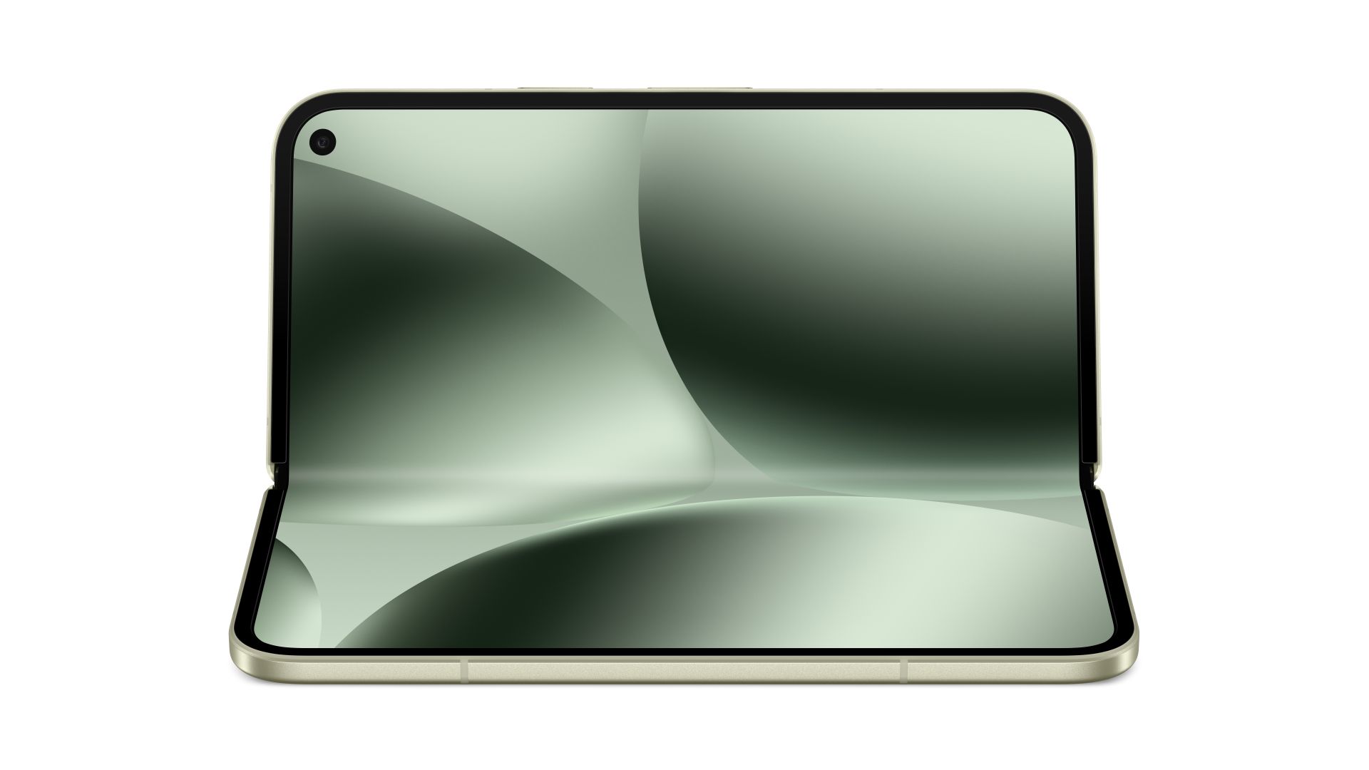 Das aufgeklappte Falt-Smartphone Pixel 10 Pro Fold ist zu sehen.