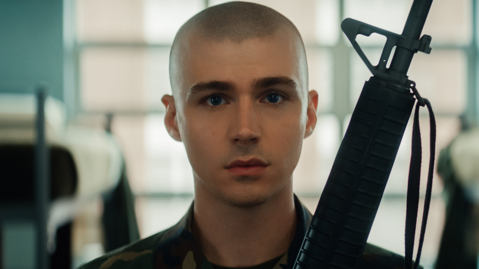 Miles Heizer in Boots