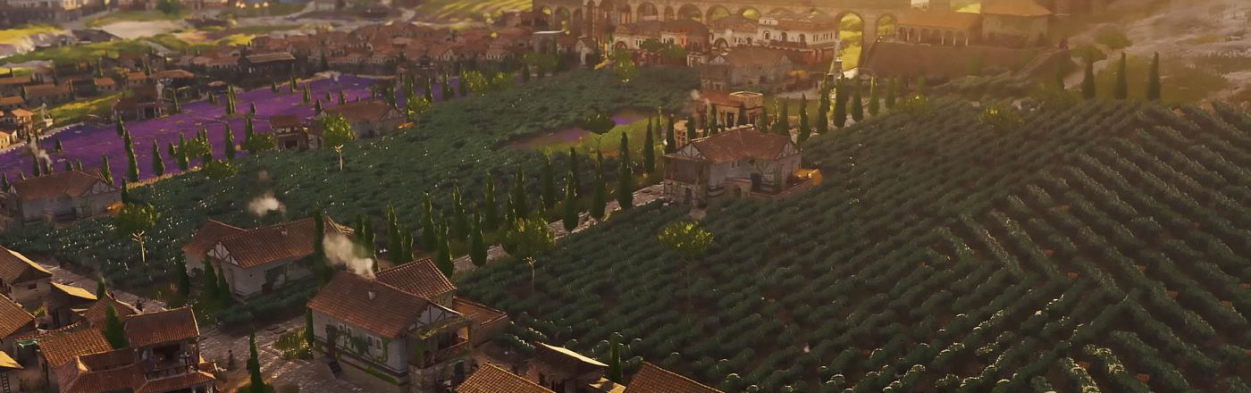 „Anno 117“: Weinfelder in einer römischen Provinz in Latium.