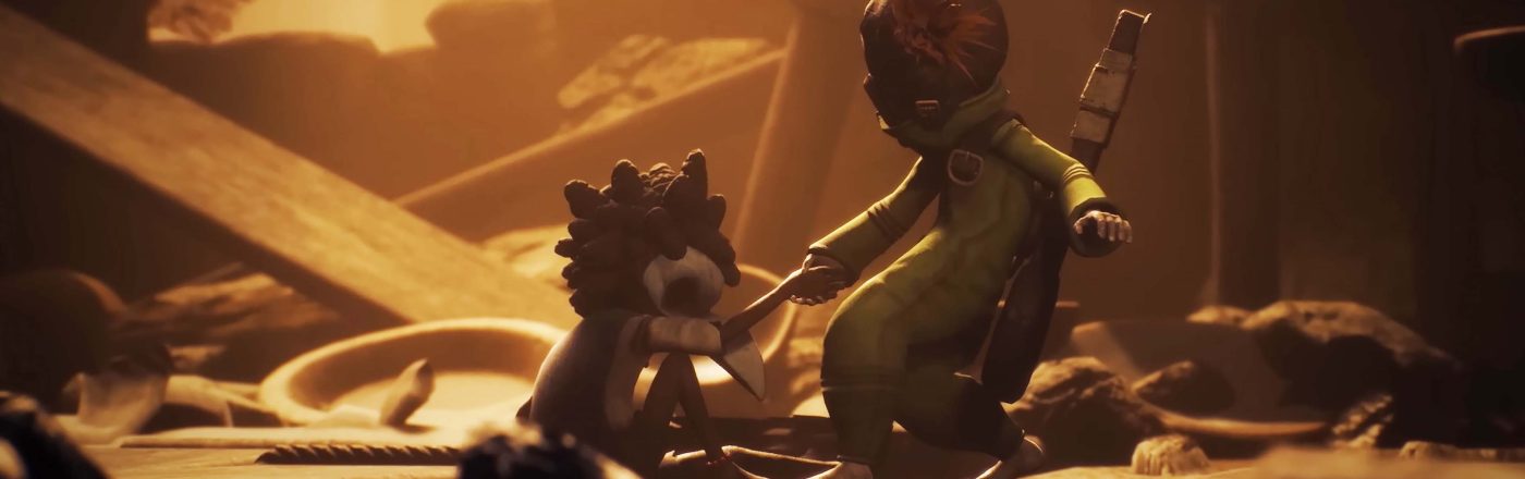 Die Protagonist:innen Low und Alone aus „Little Nightmares 3“.