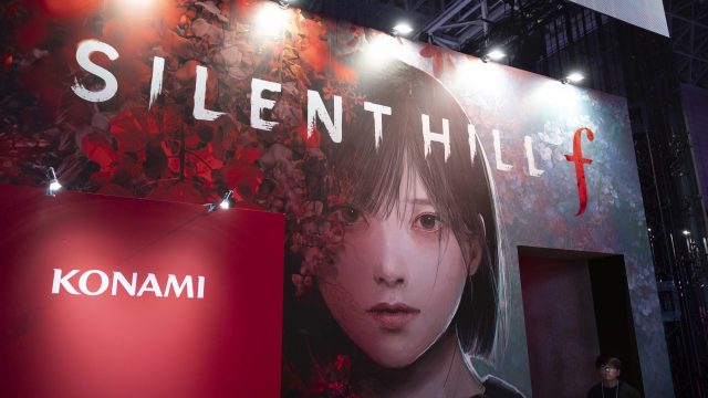 Ausstellungskabine von Konamis Horror-Game "Silent Hill f" auf der Tokyo Game Show 2025
