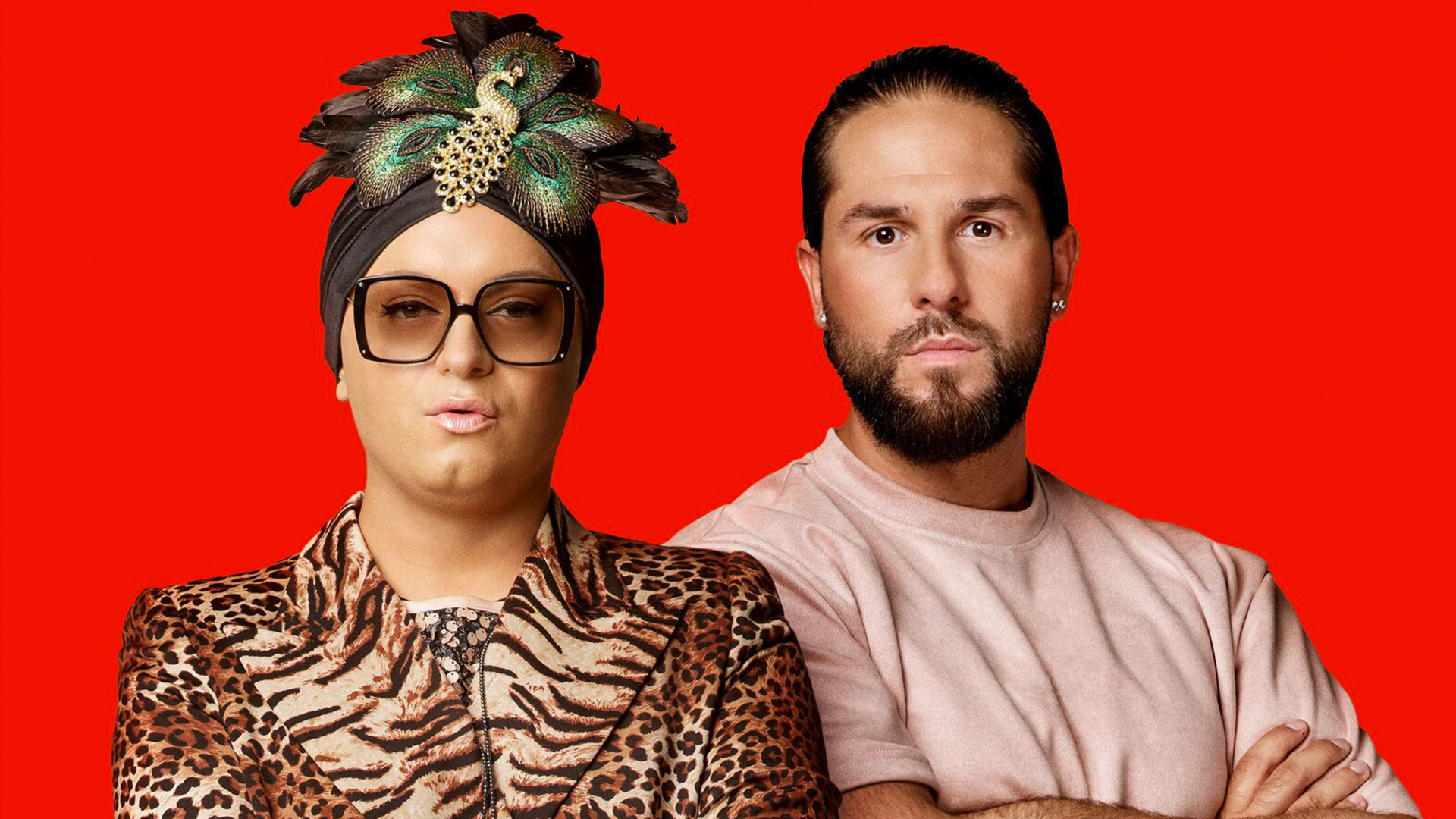 Dieses Bild zur Sendung Die Abrechnung bei ProSieben zeigt zwei Personen.