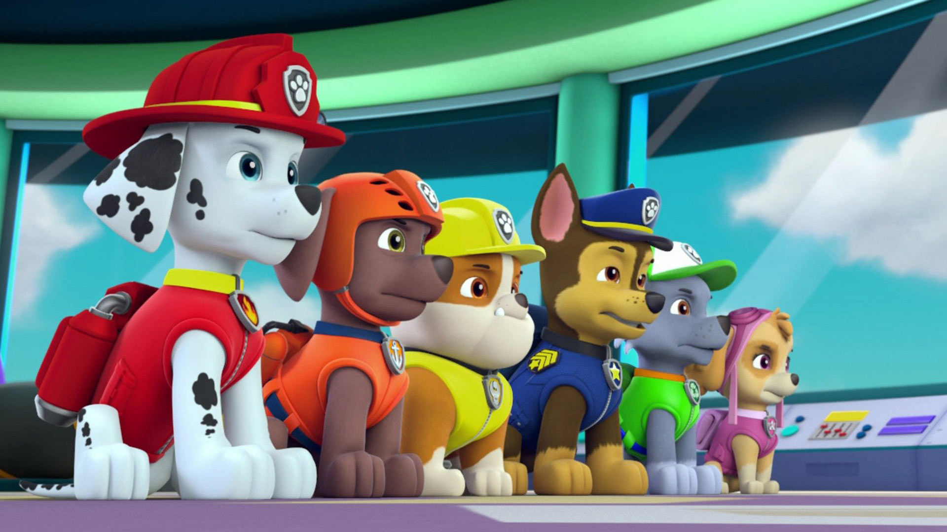 Auf dem Bild in den GigaTV-Highlights im November 2025 siehst Du die Paw Patrol. 