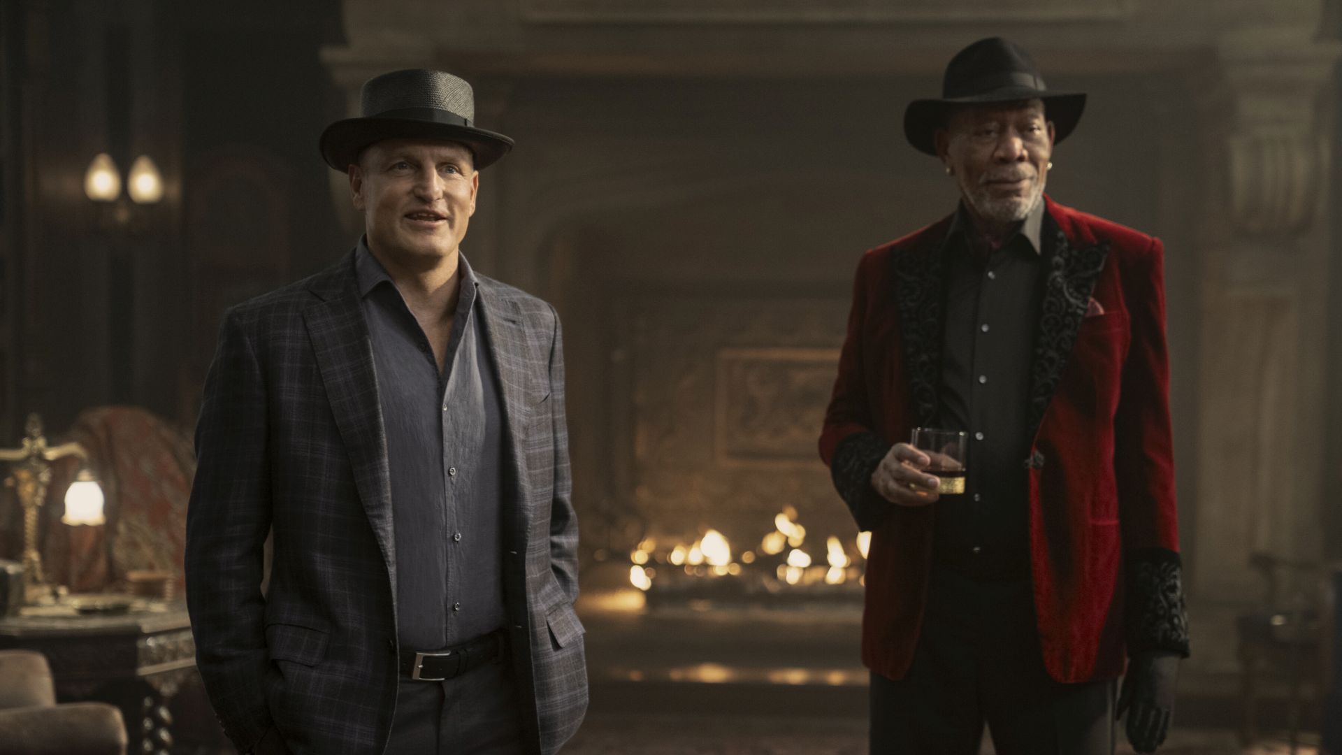 Woody Harrelson und Morgan Freeman in einer Szene des Films "Die Unfassbaren 3"