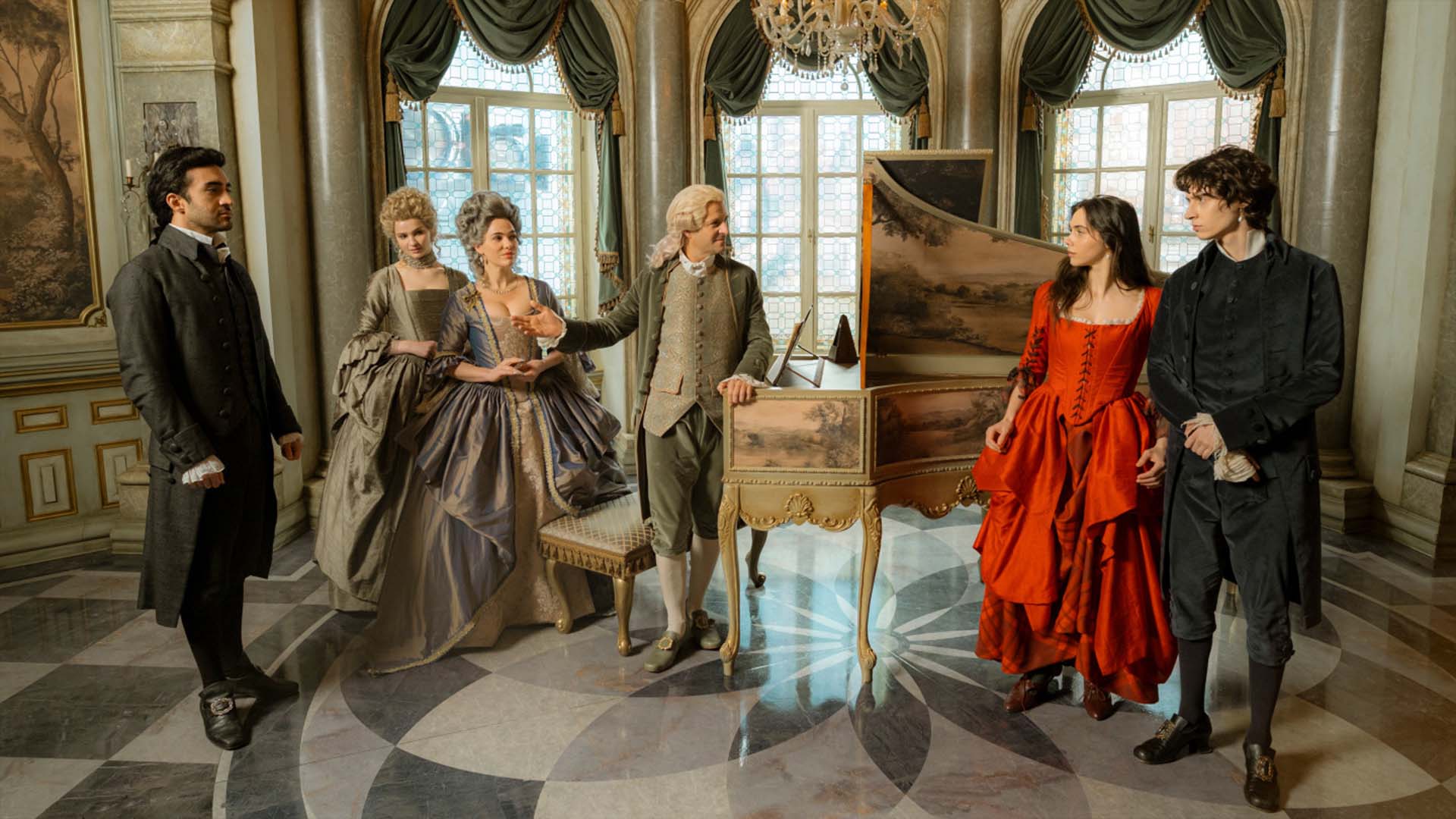 Der Cast von Mozart/Mozart