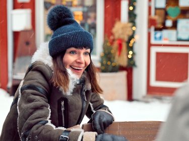 Ida Elise Broch in Weihnachten zu Hause