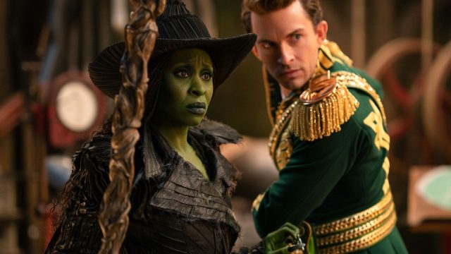Cynthia Erivo und Jonathan Bailey in einer Szene des Films "Wicked: Teil 2"